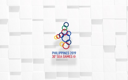 30th SEA Games Philippines 2019 logo with interlocking colored rings