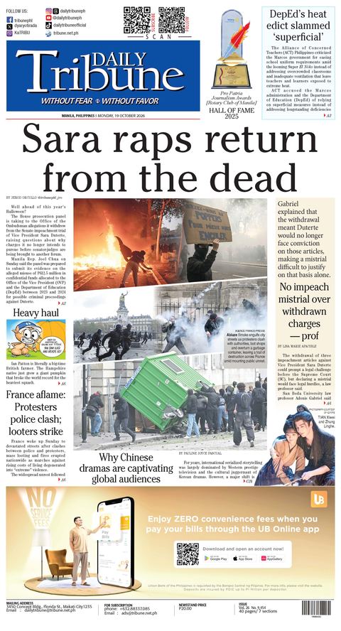 Daily Tribune — 19 October 2026