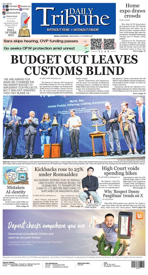 Daily Tribune — 21 October 2026