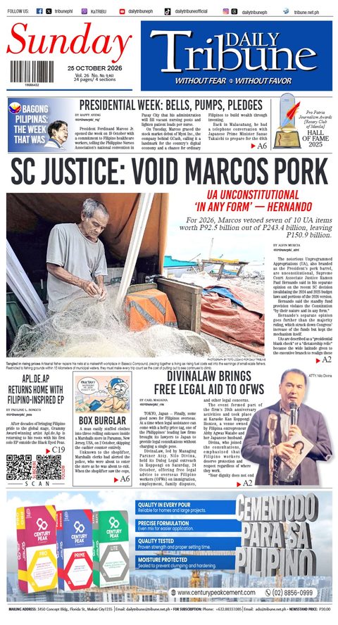 Daily Tribune — 25 October 2026