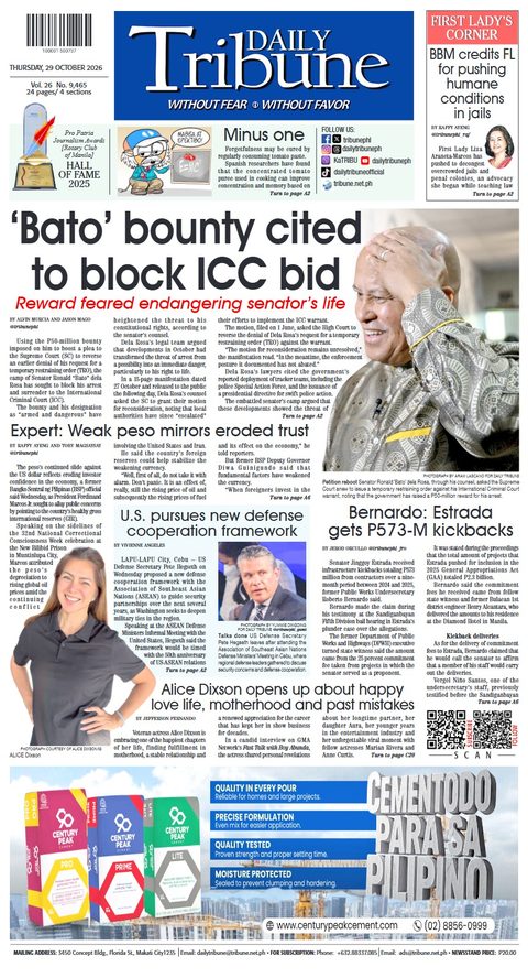 Daily Tribune — 29 October 2026